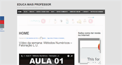 Desktop Screenshot of educamaisprofessor.net